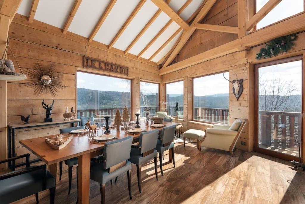 Luxueux Chalet Avec Vue Sur Les Pistes Et Le Hohneck Le Tholy Zewnętrze zdjęcie