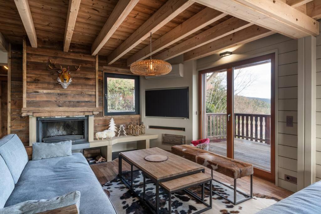 Luxueux Chalet Avec Vue Sur Les Pistes Et Le Hohneck Le Tholy Zewnętrze zdjęcie