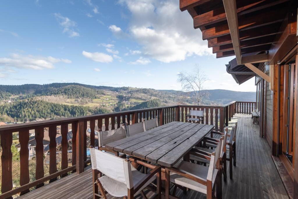 Luxueux Chalet Avec Vue Sur Les Pistes Et Le Hohneck Le Tholy Zewnętrze zdjęcie