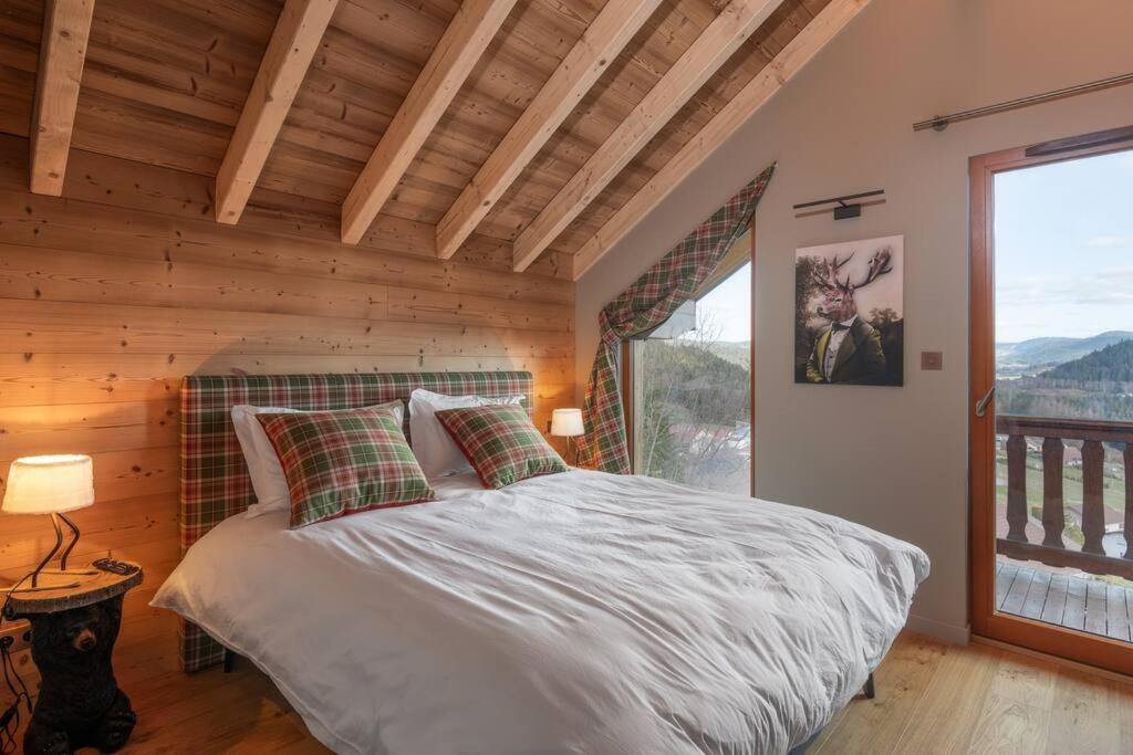 Luxueux Chalet Avec Vue Sur Les Pistes Et Le Hohneck Le Tholy Zewnętrze zdjęcie