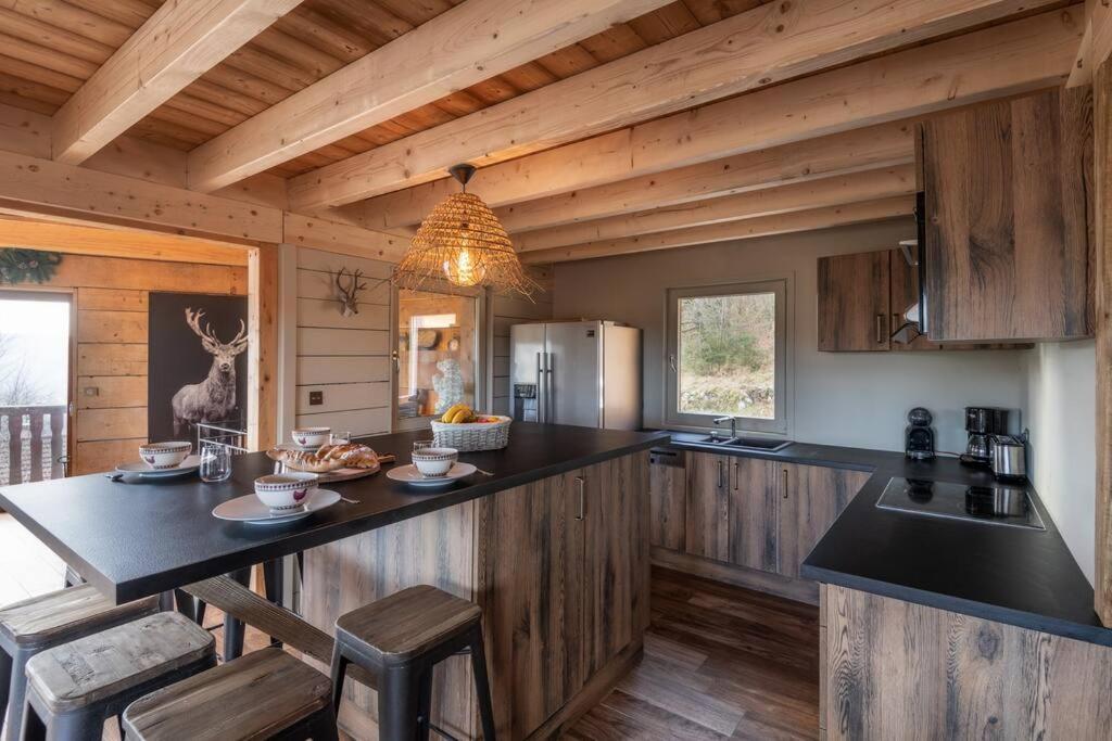 Luxueux Chalet Avec Vue Sur Les Pistes Et Le Hohneck Le Tholy Zewnętrze zdjęcie
